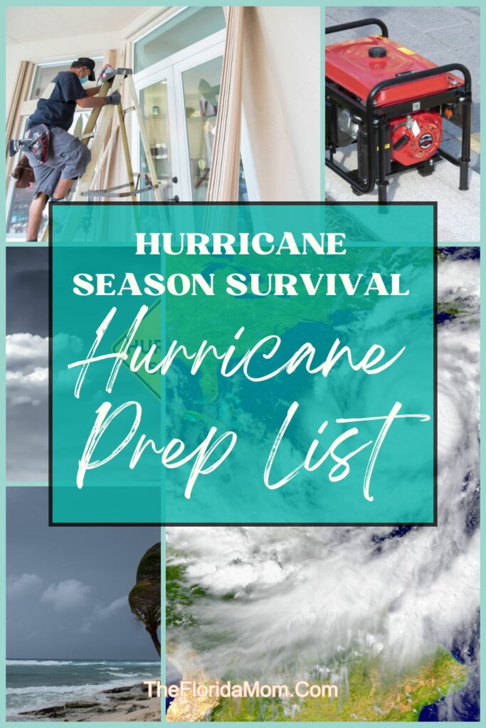 Hurricane Prep List for Florida Families