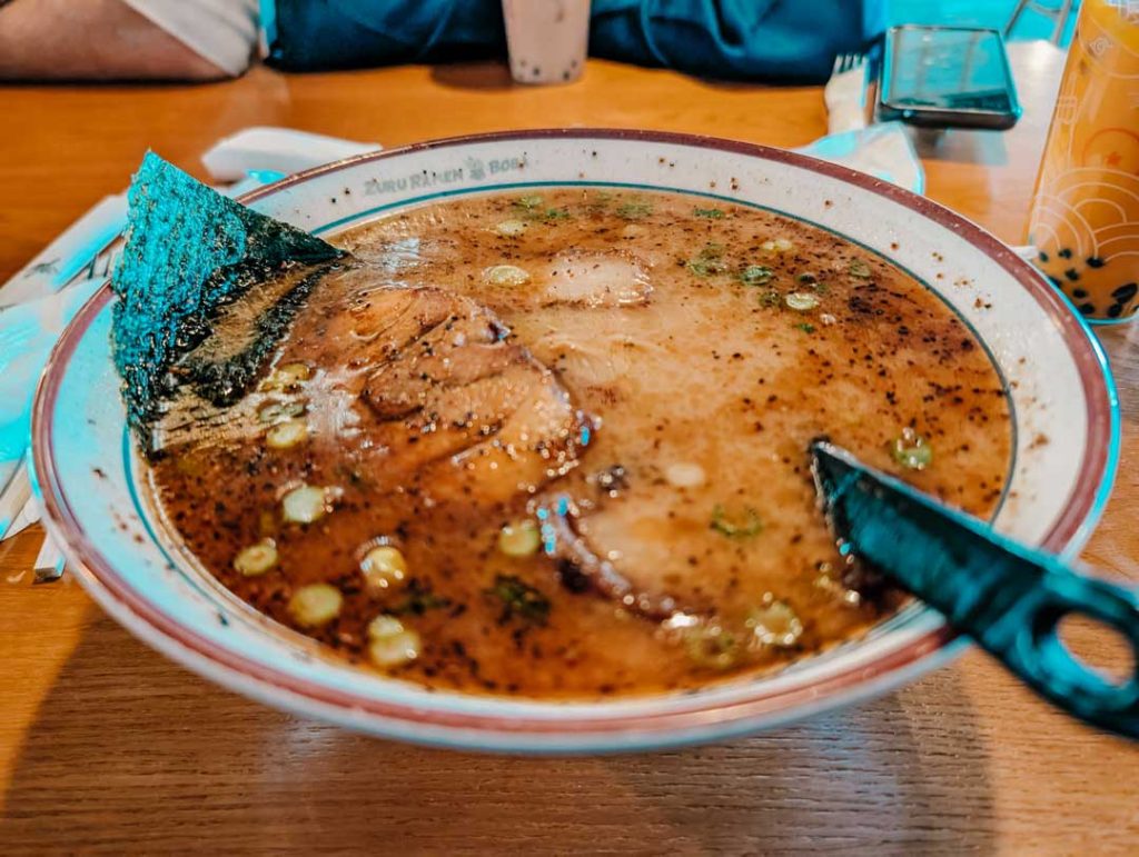 Black Garlic Tonkotsu Ramen